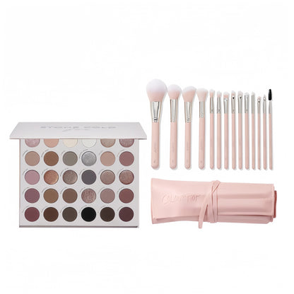 Megapalette and Brush Roll Bundle - US 1695