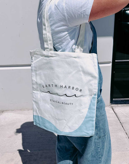 EARTH HARBOR Canvas Tote