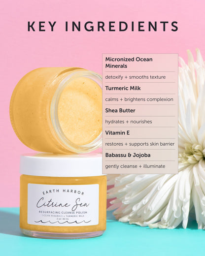 CITRINE SEA Resurfacing Cleanse Polish