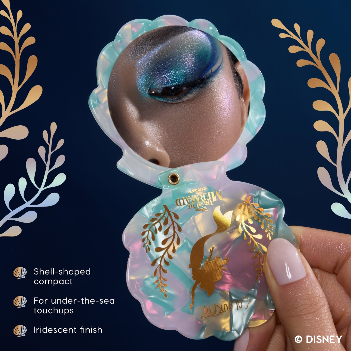 The Little Mermaid Mirror - US 7612
