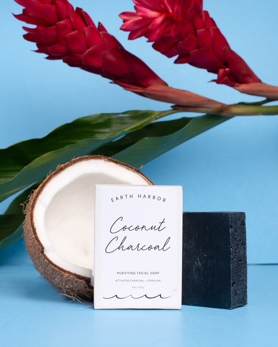 COCONUT CHARCOAL Purifying Soap Bar