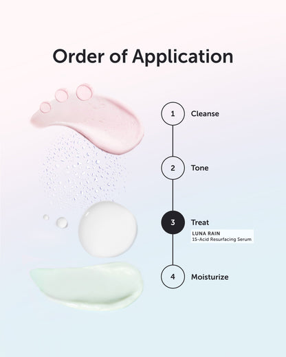 LUNA RAIN 15-Acid Resurfacing Serum